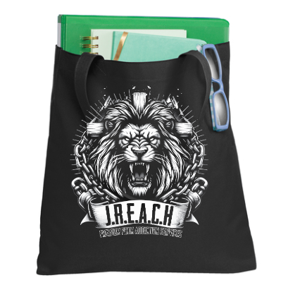J.R.E.A.C.H. Logo Document Tote